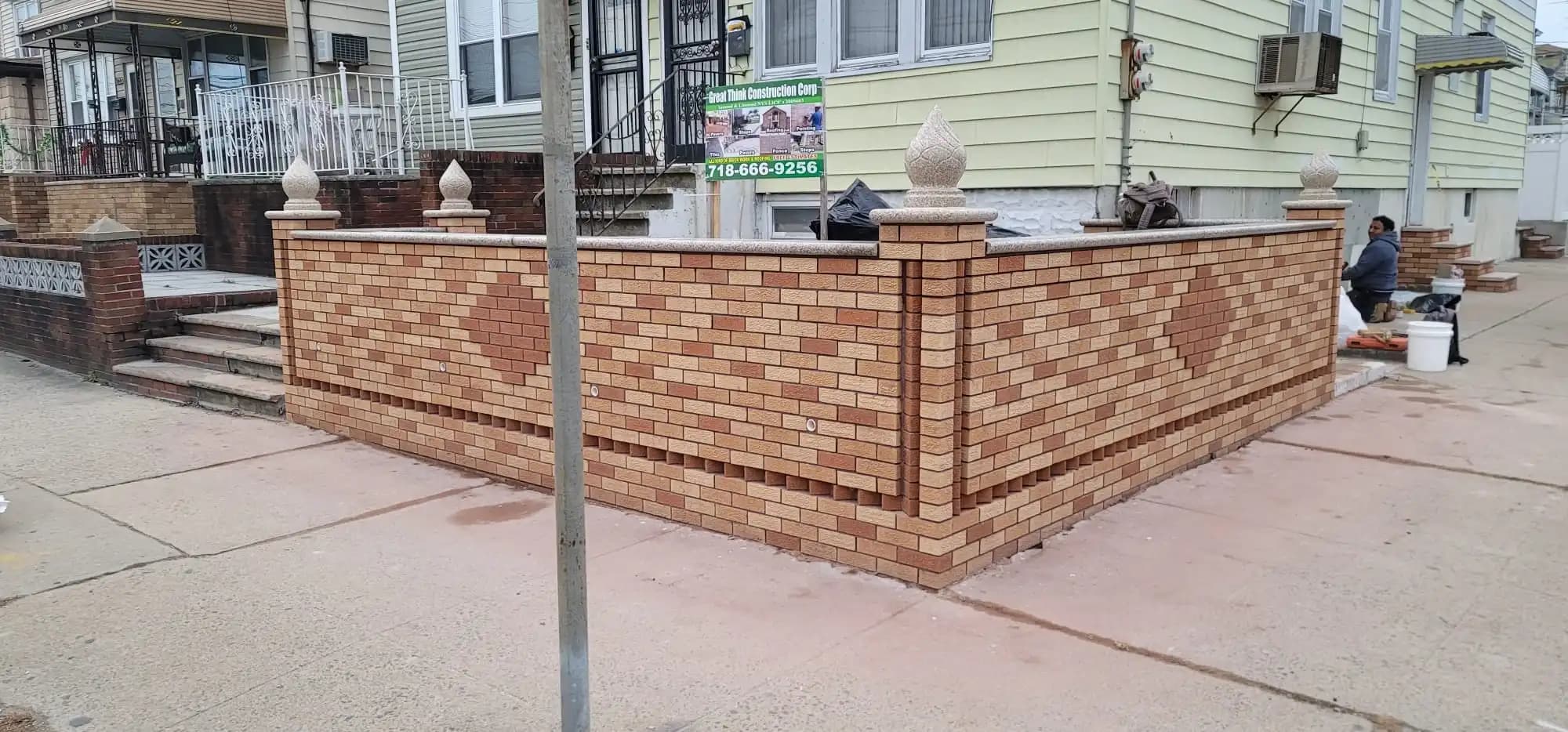 Brick Fence